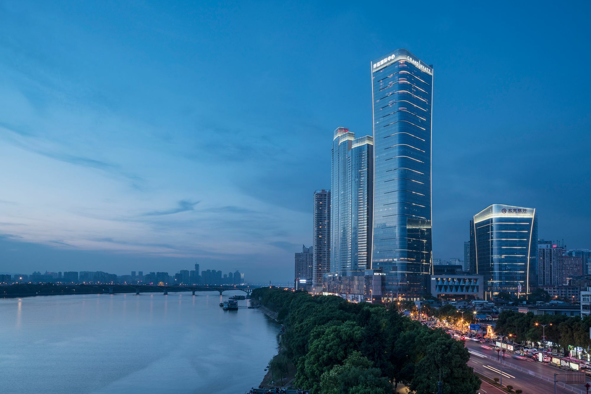 Grand Hyatt Changsha Hotell Eksteriør bilde